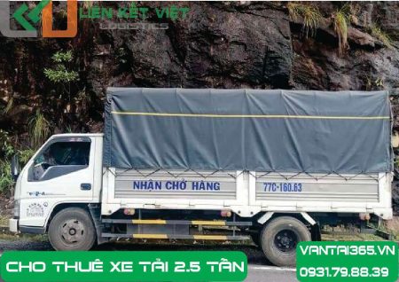 Xe tải 2.5 tấn cho thuê tại Liên Kết Việt