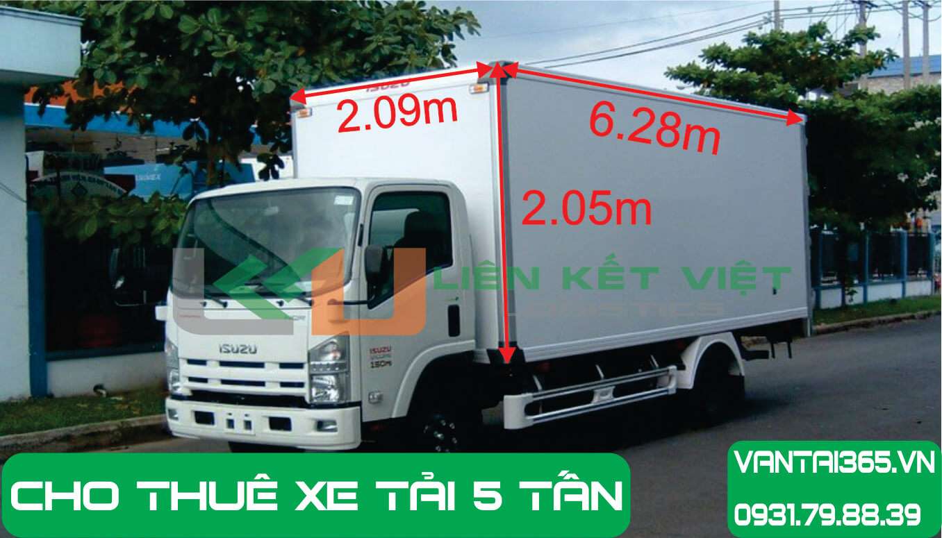 Xe tải Hyundai 5 tấn cho thuê tại Liên Kết Việt